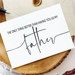 Will You Be My Best Man Karte für Vater | Best Man Karte für Papa | Von Son | Papa Best Man Karte | Hochzeitsantrag