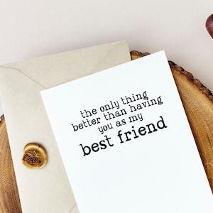 Carte d’annonce de grossesse pour la meilleure amie | Nouvelle tante Auntie | Annonce de bébé pour Bestie | La seule chose meilleure amie | Soeur