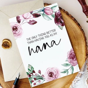 Carte de révélation de grossesse pour Nana | Nouvelle | Great Nana Card L’or géométrique est la seule chose meilleure que de vous avoir comme annonce de bébé de grand-mère