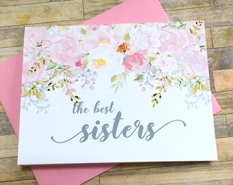 pregnancy announcement to sister - new aunt pregnancy reveal card - baby card for sister - new niece nephew card - pregnant - GARDEN ROMANCE