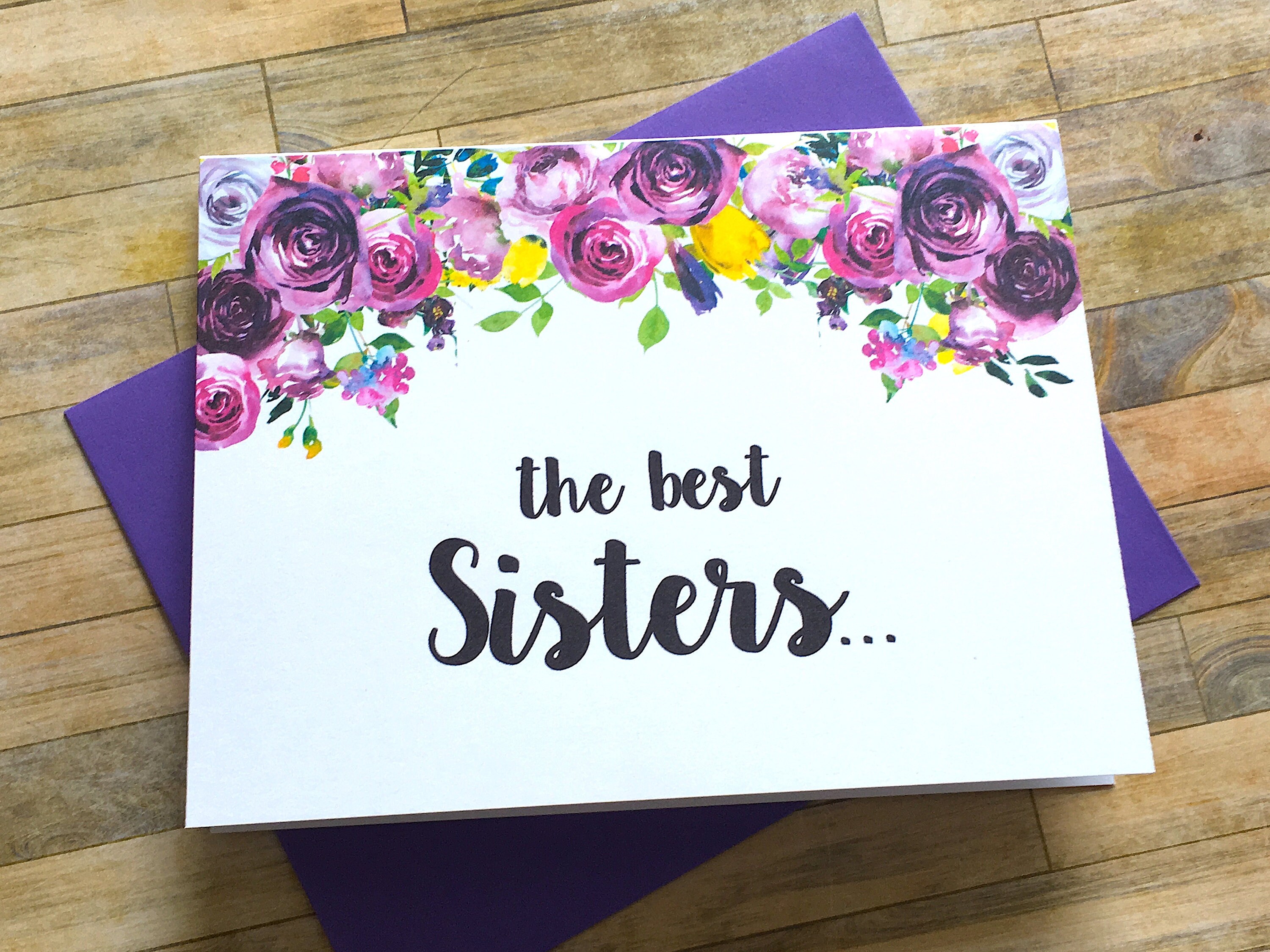 Pregnancy Announcement Card Pregnancy Reveal to Sister New - Etsy
