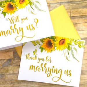 ¿Te casarás con nosotros - tarjeta para preguntar al oficiante - regalo de tarjeta de oficiante de boda - ¿nos ayudarás a casarnos ?