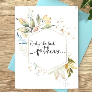 Tarjeta de revelación de embarazo para el padre - Tarjeta de nuevo abuelo - Solo los mejores padres son promovidos a abuelo GEO