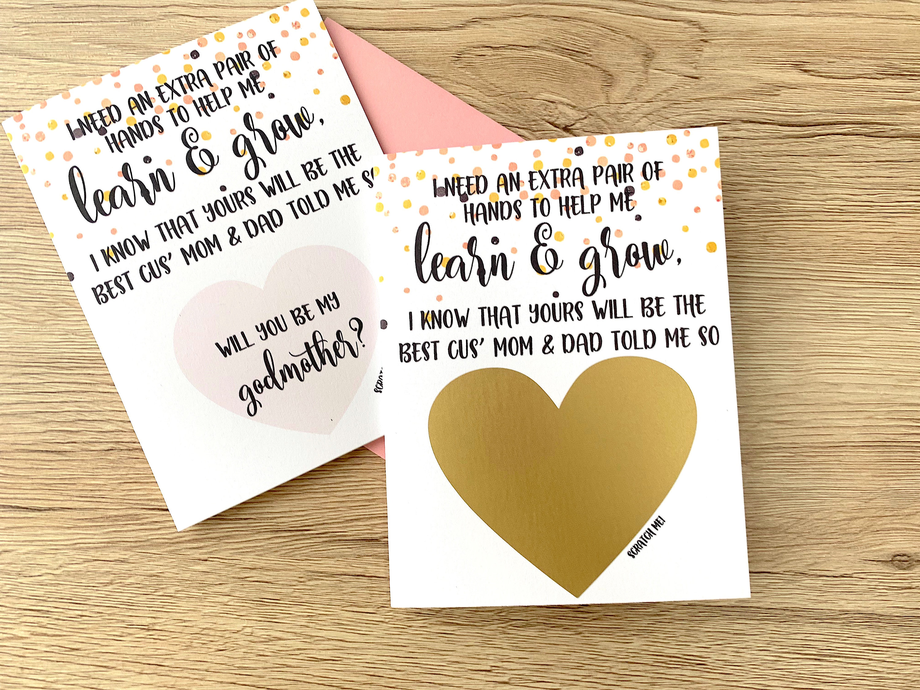 Godmother Proposal Scratch off Card - I Need an Extra Pair  display picture 3