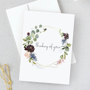 Penser à vous carte | Tu me manques | | de carte de sympathie Les plus sincères condoléances | | de carte manquant Succulente couronne pensant à vous