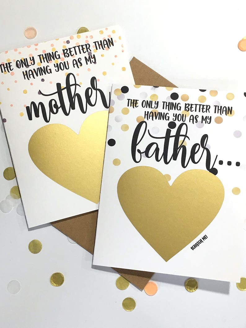 Pregnancy Reveal to Father Scratch Off Card Pregnancy Announcement Grandpa only thing better than having you as a dad CONFETTI image 1