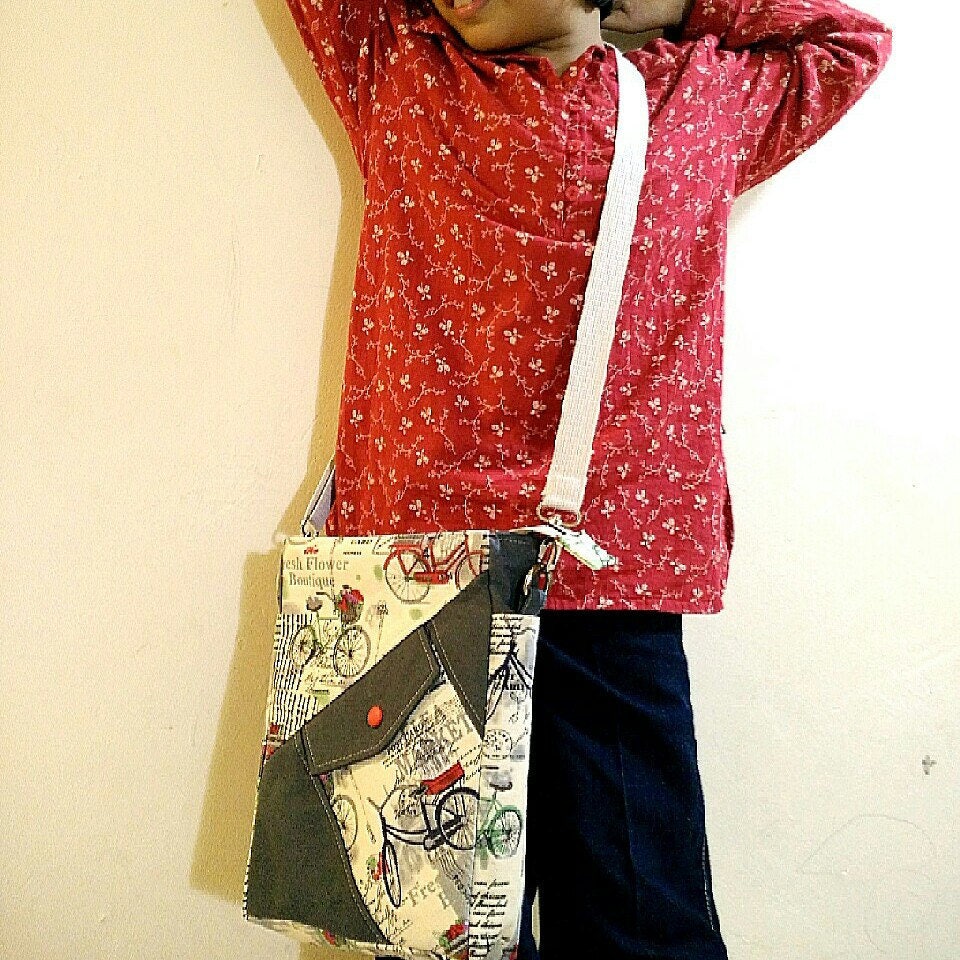 PDF Sewing Pattern - Cross Body / Sling /school Bag . 2 Sizes,for Boys ...
