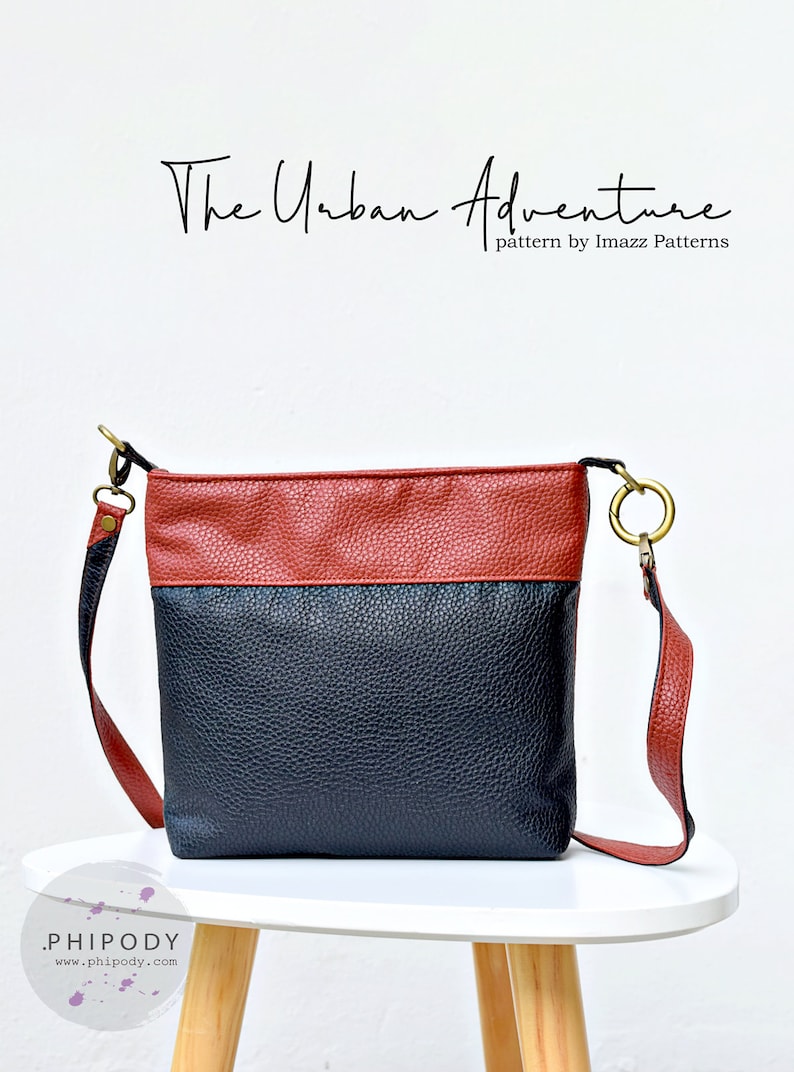 The Urban Crossbody Bag. Minimalist Design Beginners' Etsy