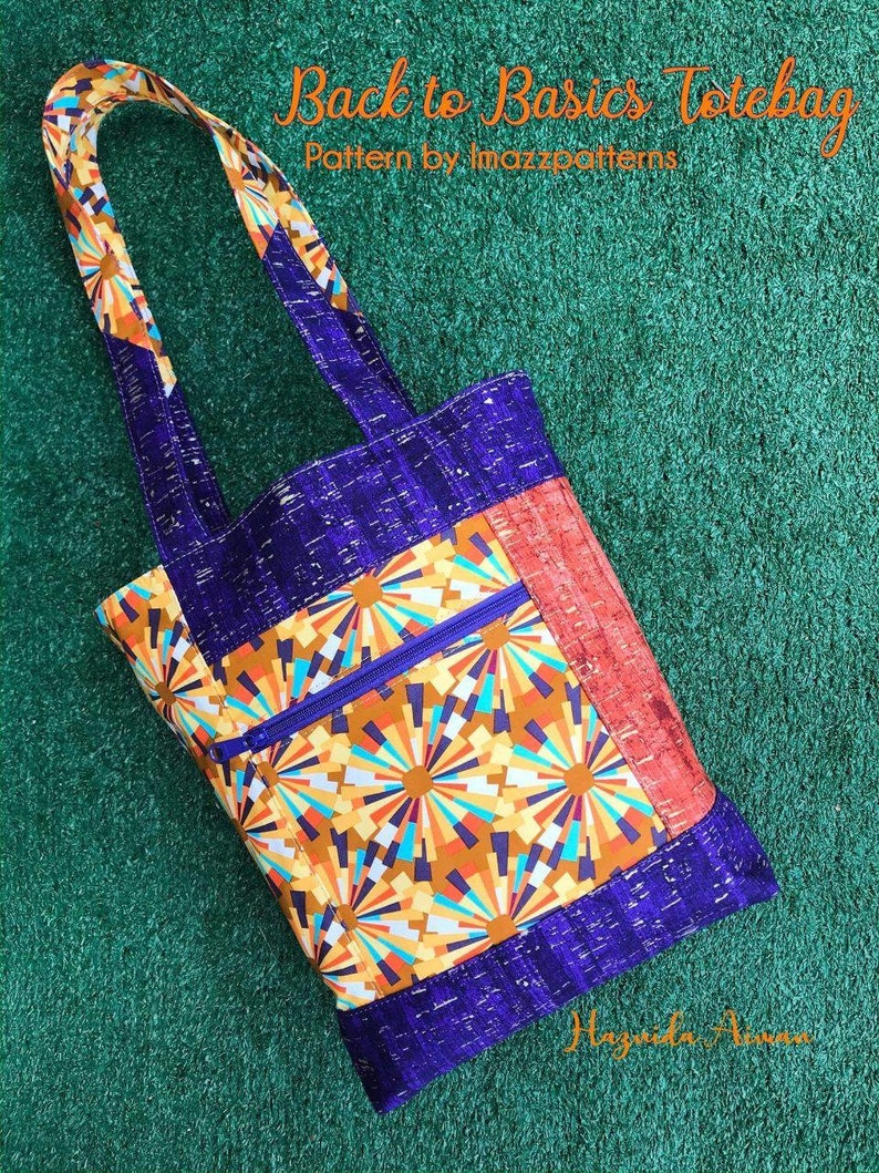 PDF Bag Sewing Pattern Back to Basics Shoulder Bag. Suitable Etsy