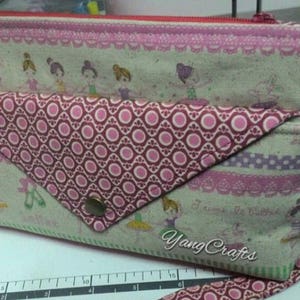 PDF sewing pattern Clutch / wristlet in 2 sizes zippered easy to make-detailed instruction perfect for bridemaids. image 7