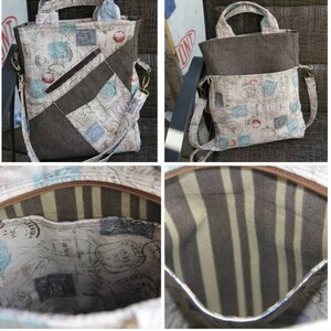 PDF Sewing Pattern - Cross Body / Sling /school Bag . 2 Sizes,for Boys ...
