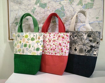 Avec lien vidéo You Tube ! Mini pochette cadeau - Patron de couture PDF pour débutants. Super facile ! Utilisez du papier A4 comme modèle. Aucun motif nécessaire.