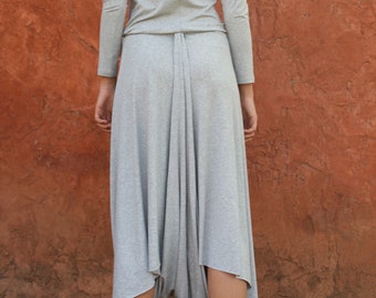Loose Baggy Jumpsuit, Casual Jumpsuits For Women, Jumpsuit With Sleeves, Drop Crotch Jumpsuit, Light Grey Lycra Overall, Harem Overall