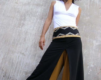 Black High Slit Maxi Skirt | Versatile Layering