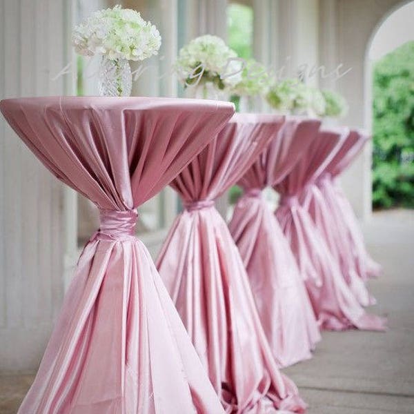 Satin Linens Tablecloth Runner Overlay Wedding Event Party Anniversary Shower Bridal Reception Decor Cake Sweetheart Table New Years Party