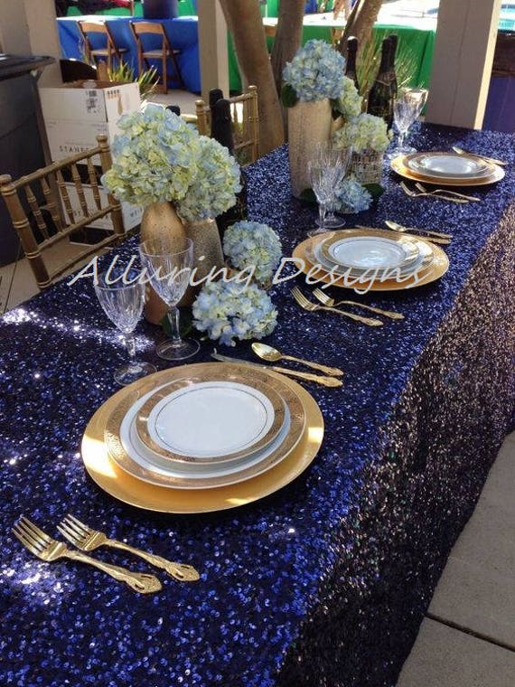 Sequins tablecloth discount