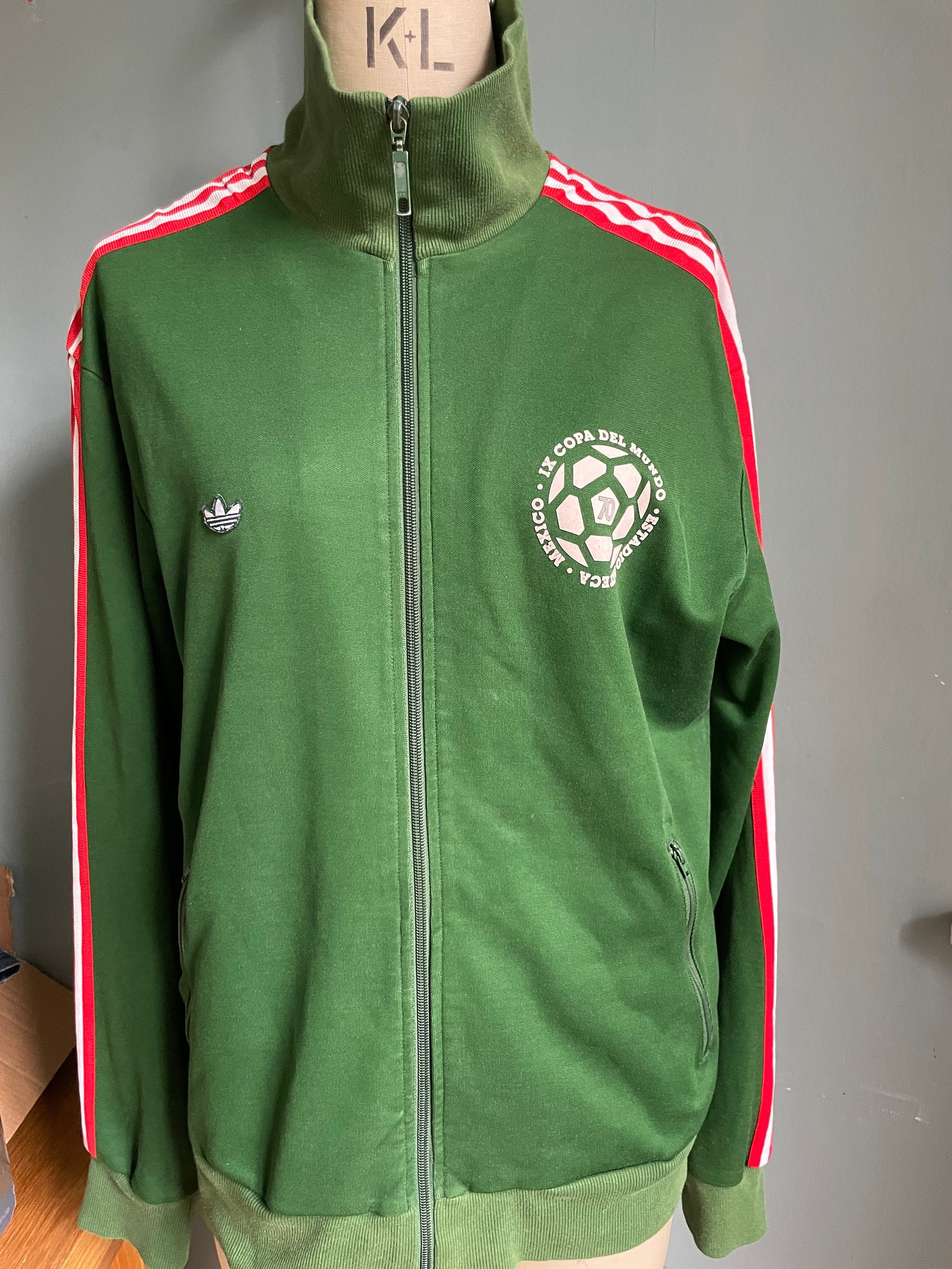 Vintage Adidas Originals Mexico World Cup 1970 Track Top Vintage Adidas Originals Mexico World Cup 1970 Track Top