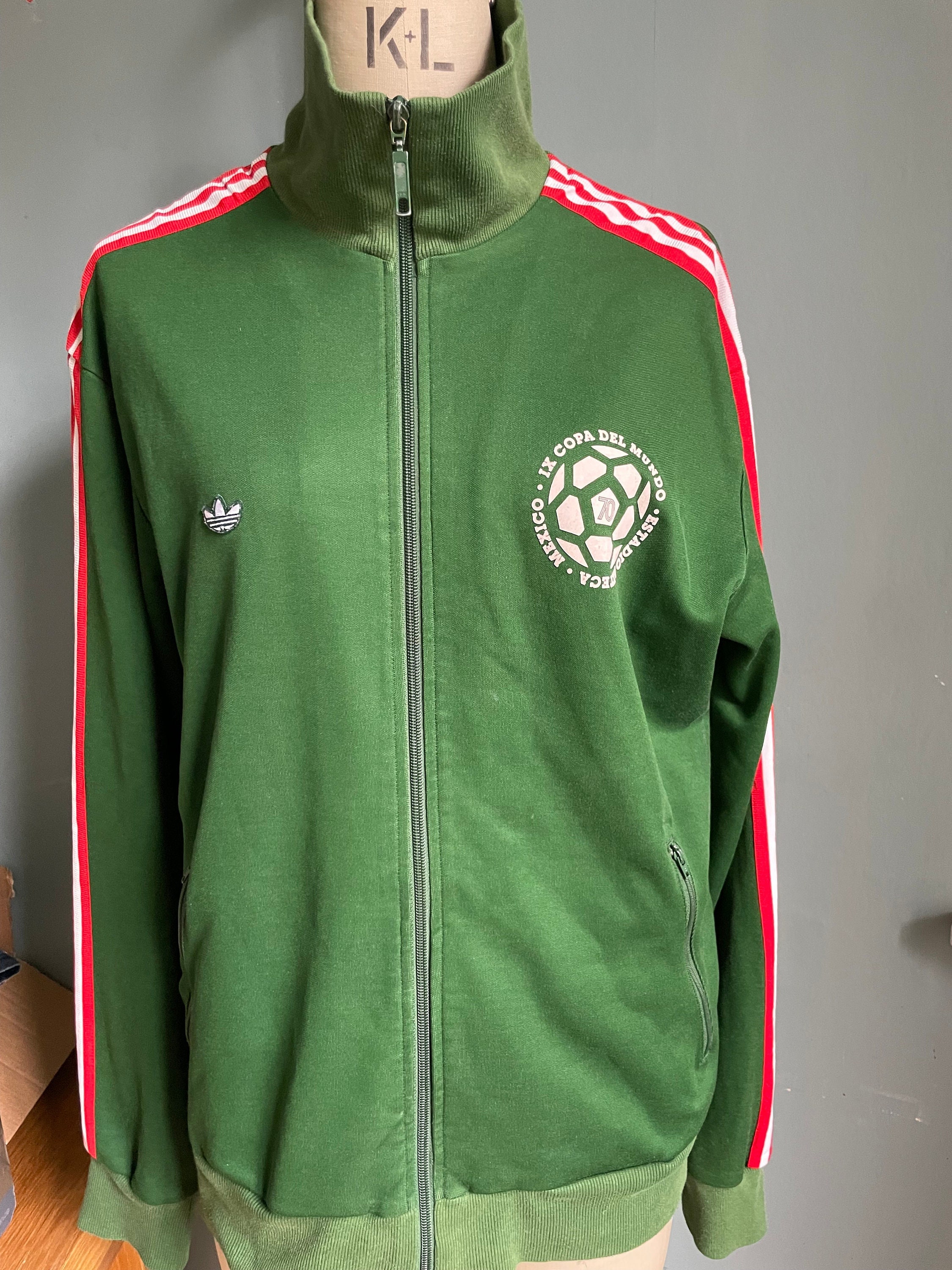 Vintage Adidas Originals Mexico World Cup 1970 track top Full - Etsy Canada