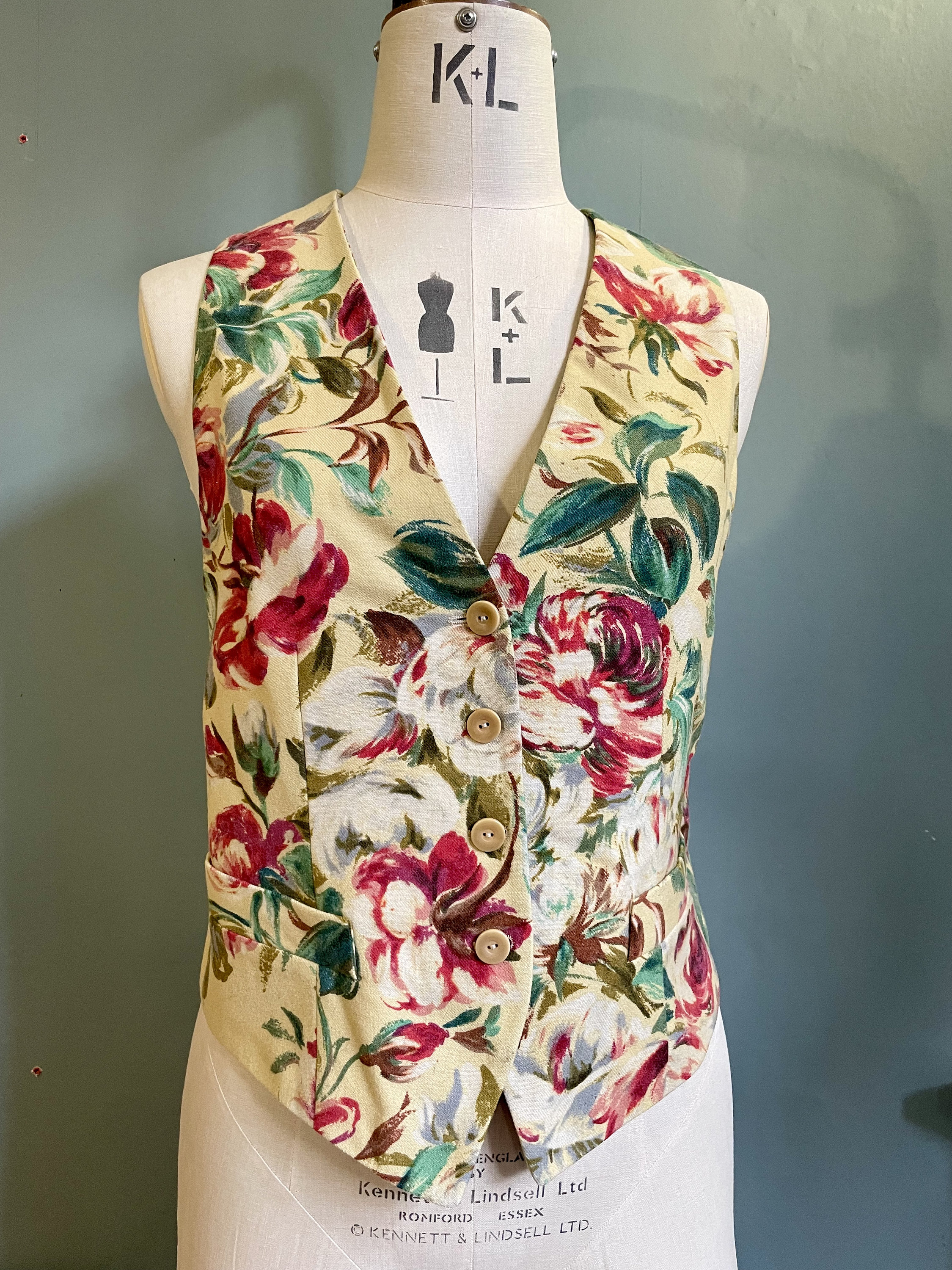 Vintage Kenzo Vest - Etsy
