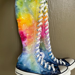 Galaxy converse knee high online