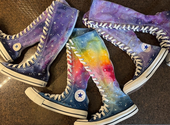 converse high knee tops