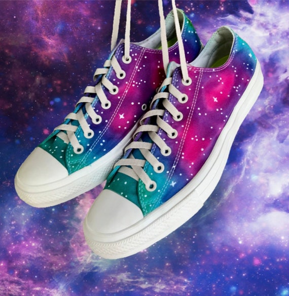 galaxy chuck taylors