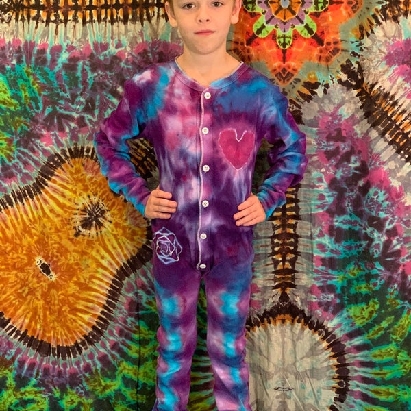 Tie Dye Union Suit Etsy