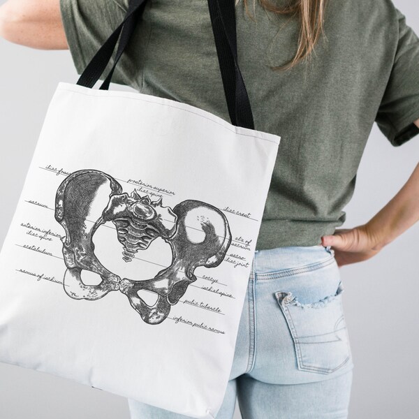 Anatomy Tote Bag Etsy