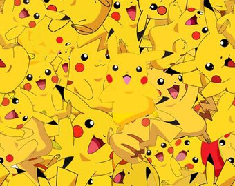 pokemon jersey fabric