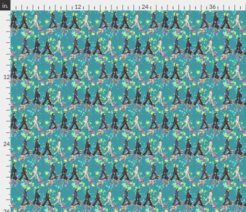 PREORDER Rock Band Fabric by the Yard Quilting Cotton Organic Etsy