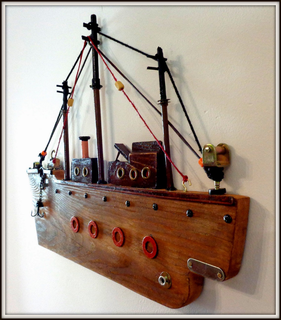 Nautical Wall Decor/Wooden Wall Decor/wood gift/wood boat/new Etsy