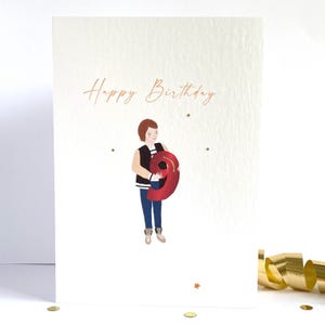Cartão de aniversário para menino, cartão de aniversário personalizado, cartão de balão personalizado para a idade, para sobrinho, neto, cartão de aniversário para filho