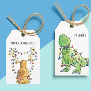 Printable Merry Christmas Tags, Holiday Gift Tags, Christmas Gift Tags, Printable Holiday Gift Tags Digital Download watercolor