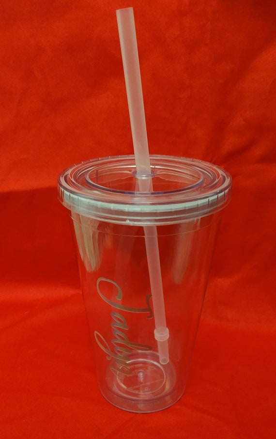 Acrylic Double Wall Cup 16oz. - Etsy