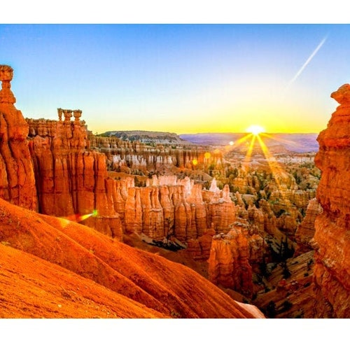 Utah National Park on Canvas Utah Art Photography Nature Etsy