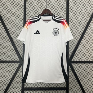 24-25 Germany Home Jersey,  2024-2025 Euro Football Jersey, Retro Germany 2024-2025 Shirt, Personalize Numbers And Name, Game Day