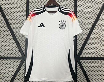 24-25 Deutschland Heimtrikot, Euro 2024-2025 Fußballtrikot, Retro Deutschland 2024-2025 Trikot, Personalisieren von Zahlen und Namen, Spieltag