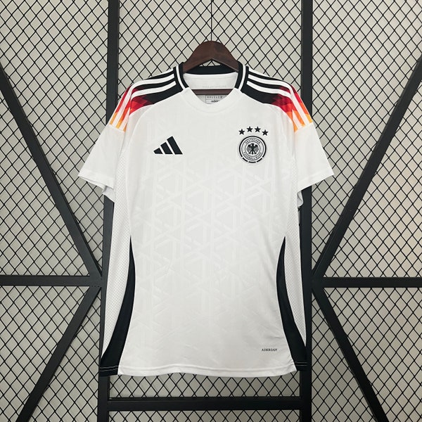 24-25 Deutschland Heimtrikot, Euro 2024-2025 Fußballtrikot, Retro Deutschland 2024-2025 Trikot, Personalisieren von Zahlen und Namen, Spieltag