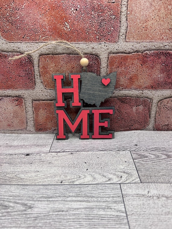 Ohio Christmas ornament