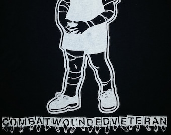 Combatwoundedveteran t-shirt (hardcore, screamo)