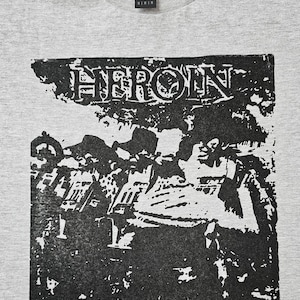 HEROIN tshirt (hardcore, screamo band)