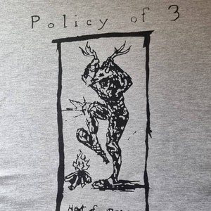 POLICY OF 3 t-shirt (hardcore, emo band)