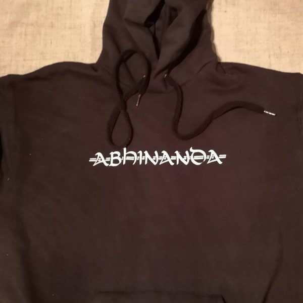 Abhinanda hoodie - Straight Edge, sXe, hardcore punk band