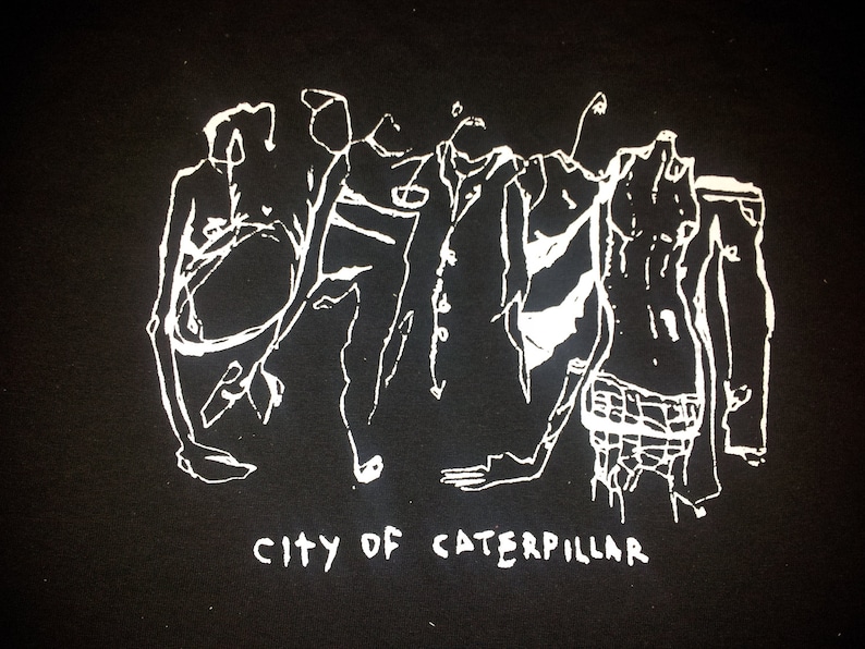 CITY OF CATERPILLAR T-shirt hardcore Band - Etsy