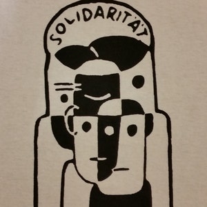 Solidarität (solidarity) t-shirt
