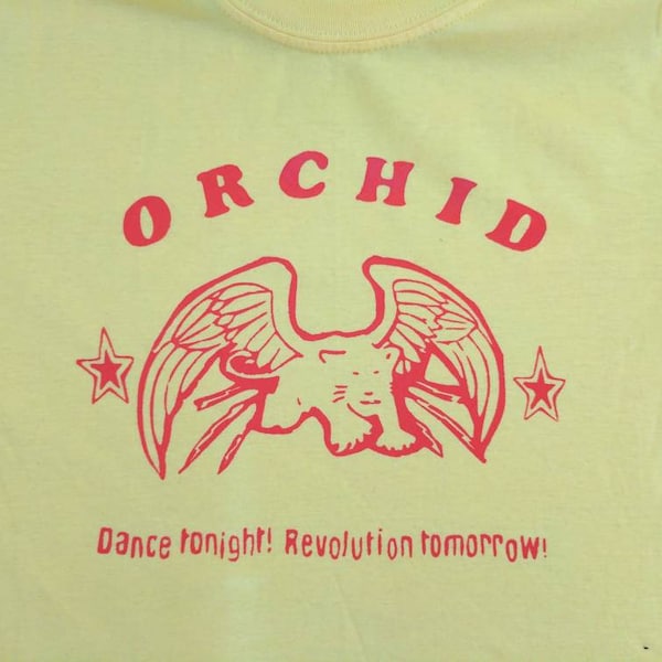 ORCHID - Dance Tonight! Revolution Tomorrow! t-shirt (punk, hardcore)