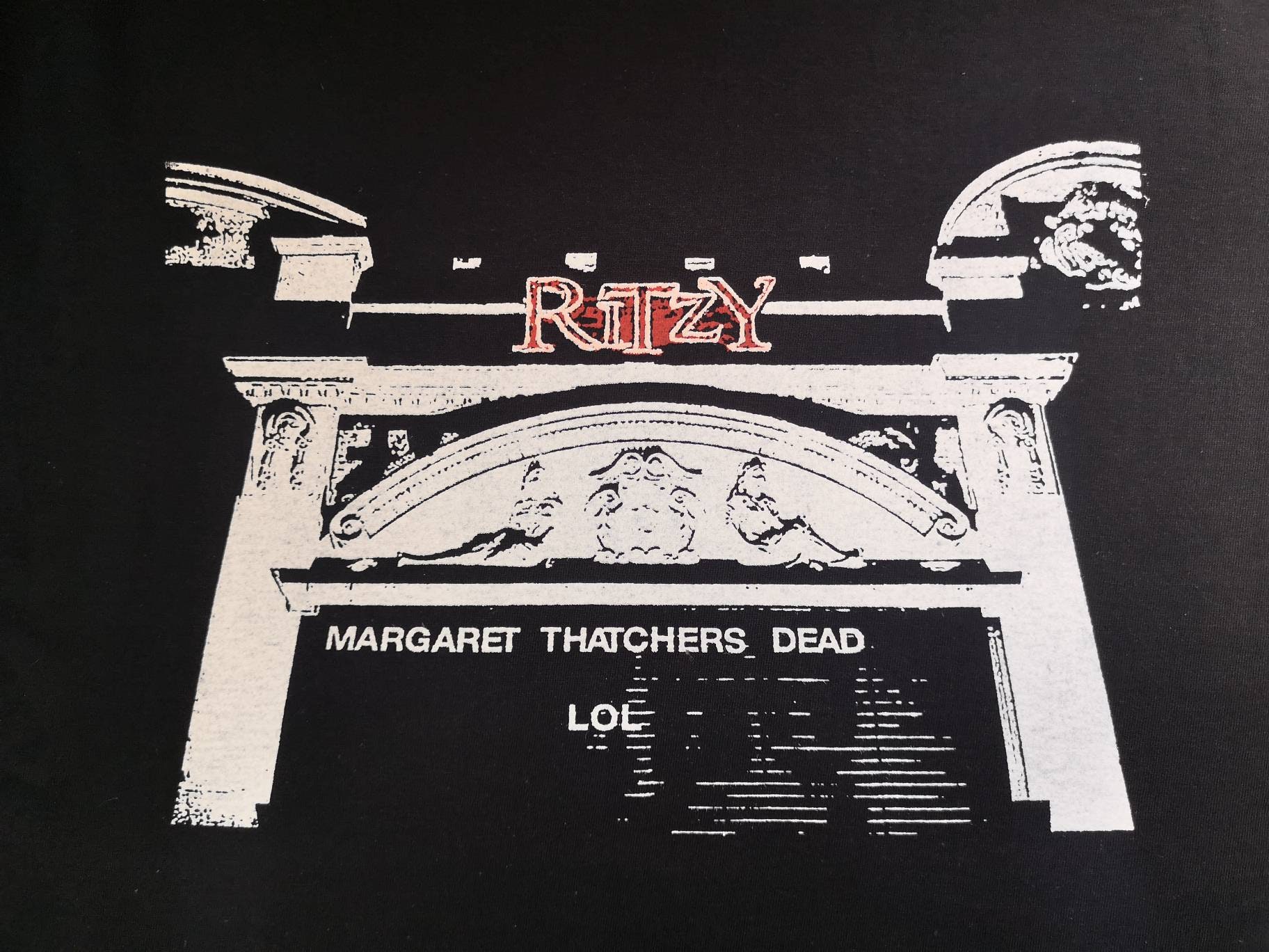 Margaret Thatcher's Dead LOL T-shirt 