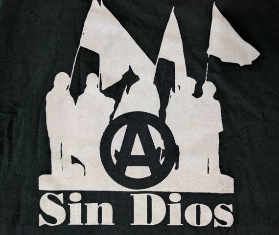 Lepni.me Men’s Anarchist Symbol T-Shirt – Anarcho-Punk Style Tee 8 thumbnail image