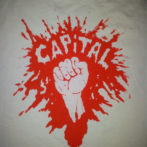 CAPITAL fist May 68 t-shirt