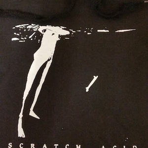 SCRATCH ACID hoodie (post-hardcore, noise band)